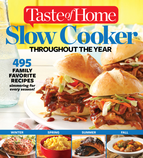 Cover image for book Taste of Home Slow Cooker Throughout the Year