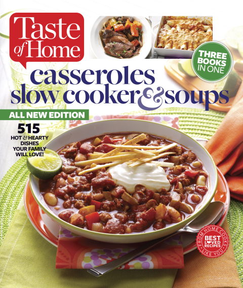 Cover image for book Taste of Home Casseroles, Slow Cookers & Soups