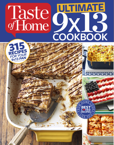 Cover image for book Taste of Home Ultimate  9 x 13 Cookbook