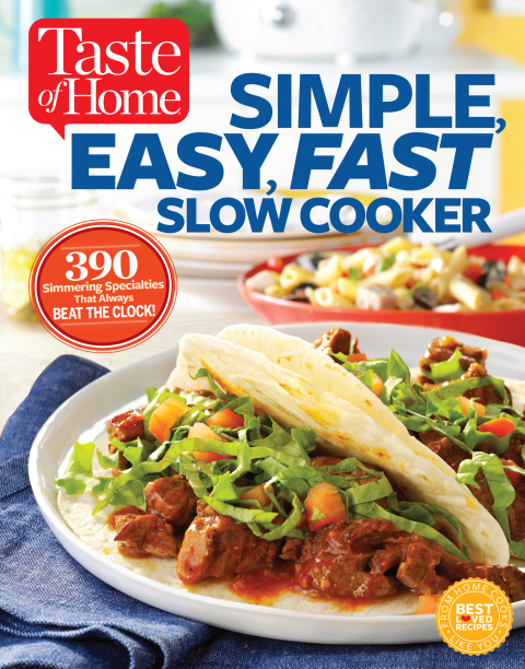 Cover image for book Taste of Home Simple, Easy, Fast Slow Cooker