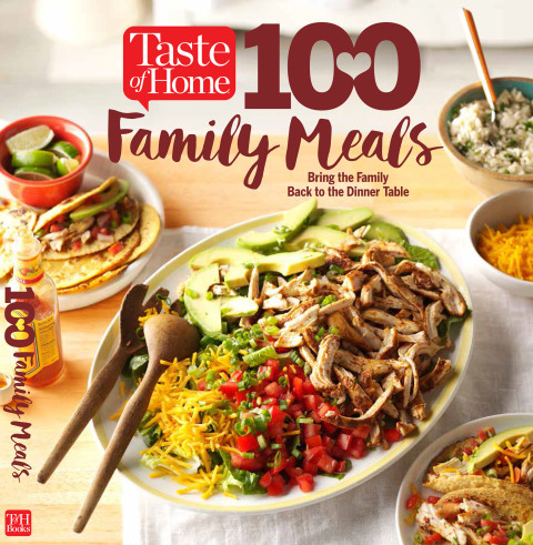 Cover image for book Taste of Home 100 Family Meals