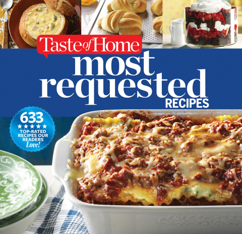 Cover image for book Taste of Home Most Requested Recipes