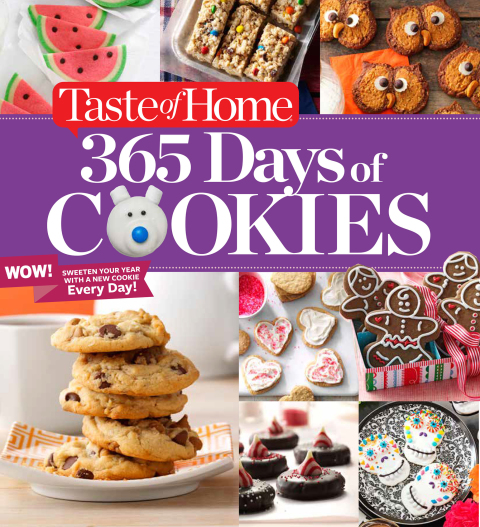 Cover image for book Taste of Home 365 Days of Cookies