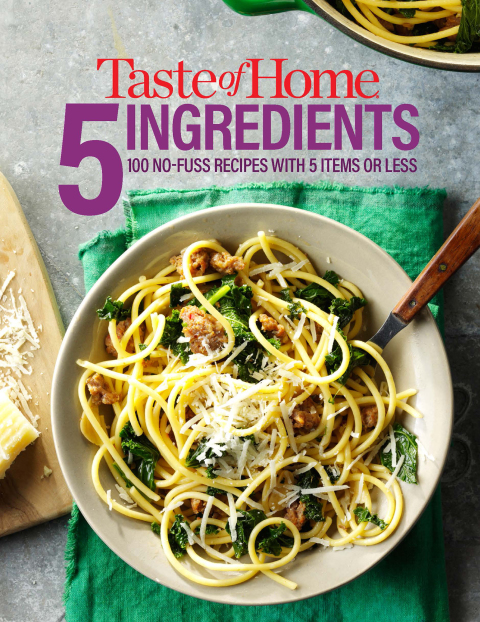 Cover image for book Taste of Home 5 Ingredient Mini Binder