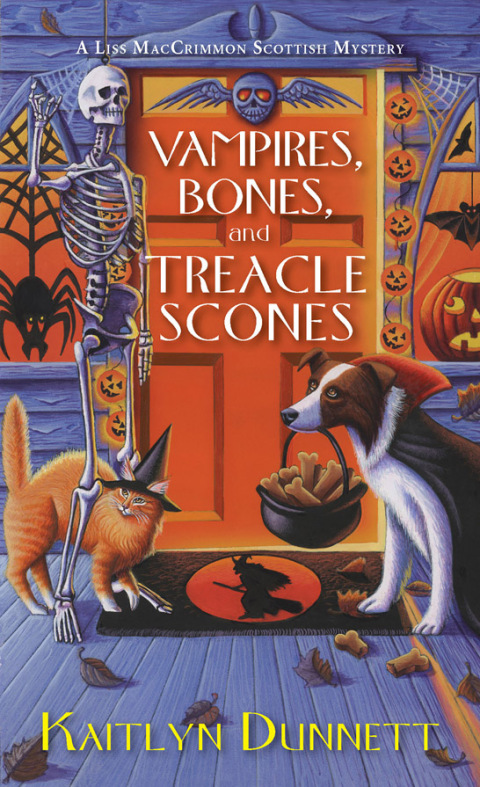 Cover image for book Vampires, Bones and Treacle Scones