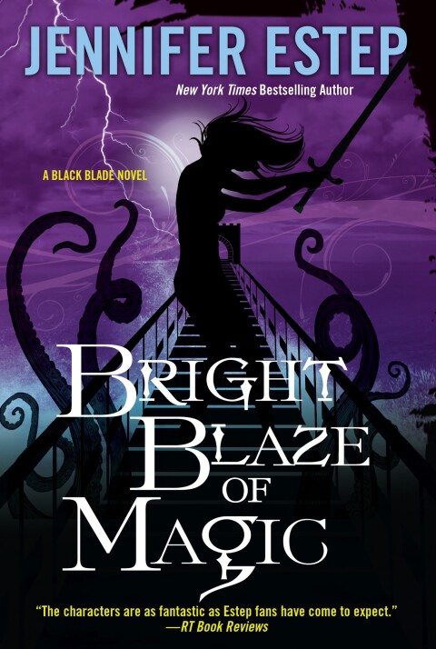 Cover image for book Bright Blaze of Magic