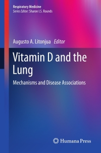 Cover image: Vitamin D and the Lung 9781617798870