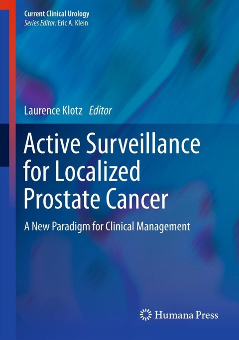 Cover image for book Active Surveillance for Localized Prostate Cancer
