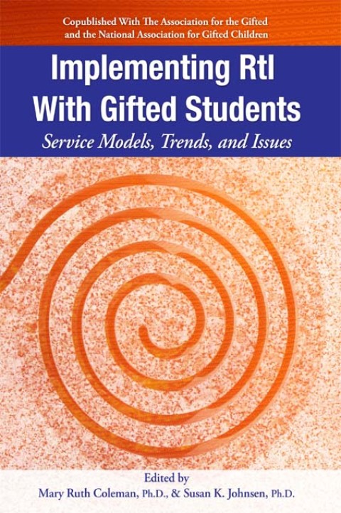 Cover image for book Implementing RtI with Gifted Students