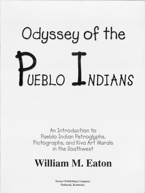 Cover image for book Odyssey of the Pueblo Indians