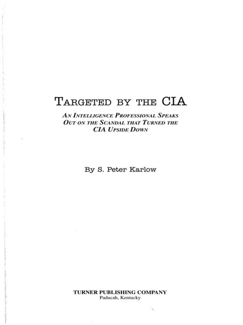 Cover image for book Targeted by the CIA