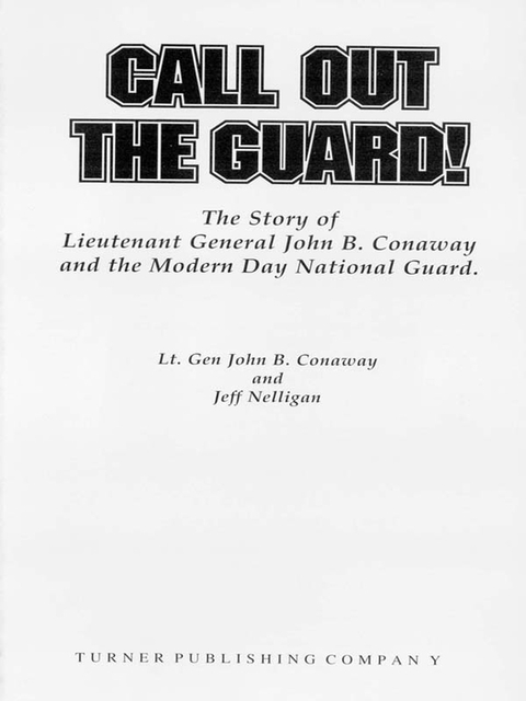 Cover image for book Call Out the Guard!