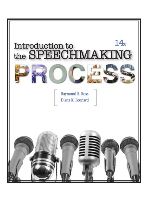 Cover image for book Introduction to the Speechmaking Process
