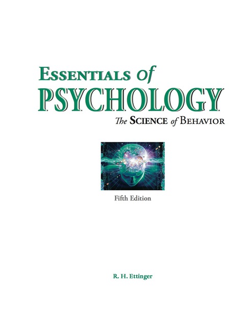 Cover image for book Essentials of Psychology: The Science of Behavior