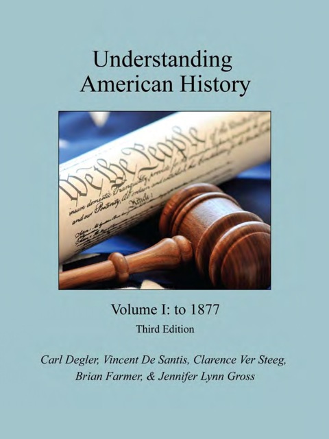 Cover image for book Understanding American History Volume 1