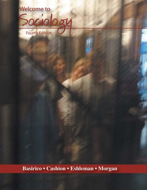 Cover image for book Welcome to Sociology