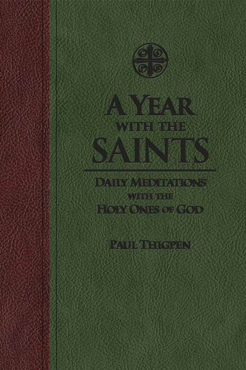 Cover image for book A Year with the Saints
