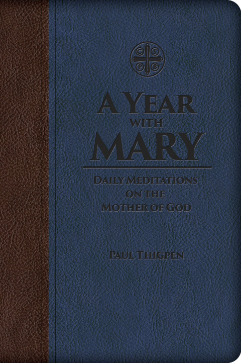 Cover image for book A Year with Mary