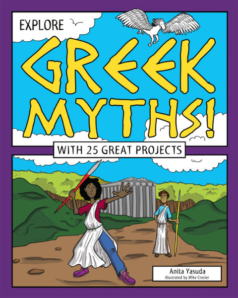 Cover image for book Explore Greek Myths!