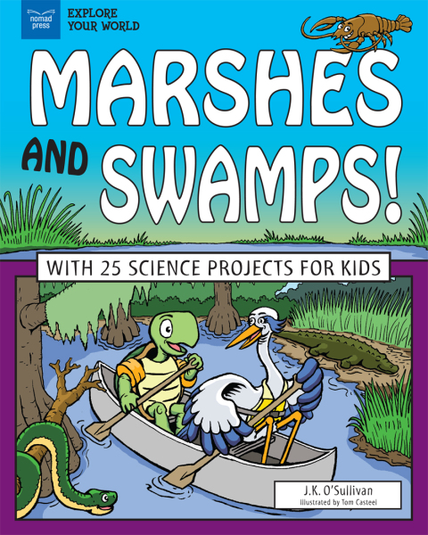 Cover image for book Marshes and Swamps!