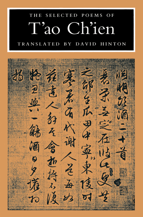 Cover image for book The Selected Poems of T'ao Ch'ien