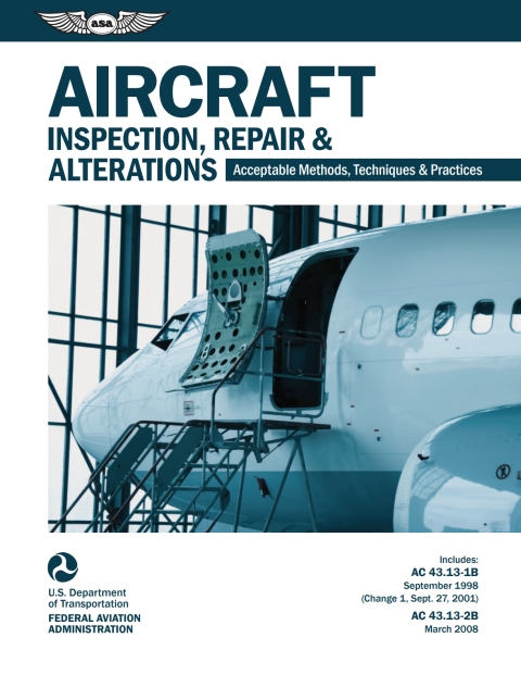 Cover image for book Aircraft Inspection, Repair, and Alterations (2024)