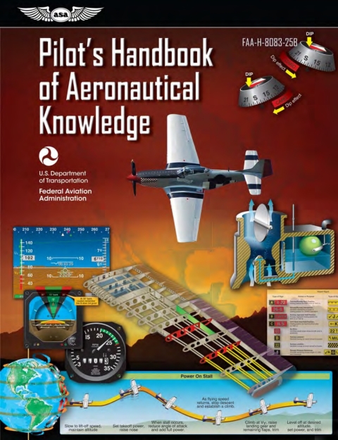 Cover image for book Pilot's Handbook of Aeronautical Knowledge (2023)
