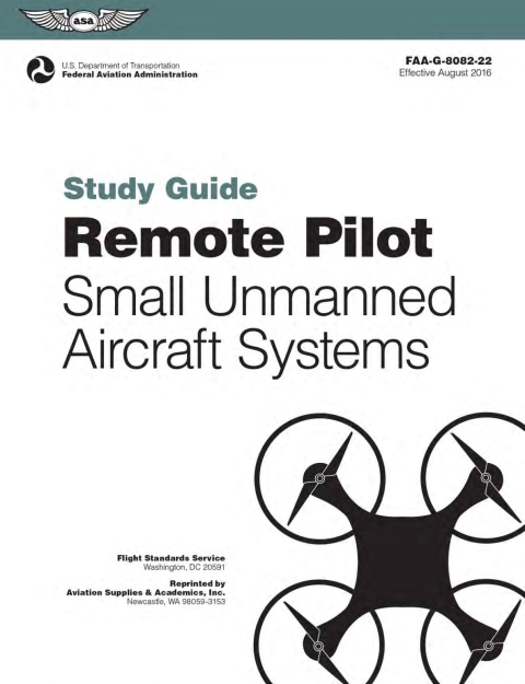 Cover image for book Remote Pilot sUAS Study Guide