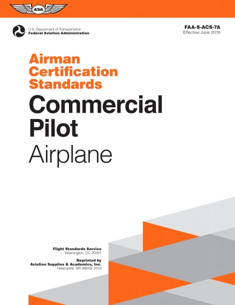 Cover image for book Commercial Pilot Airman Certification Standards - Airplane
