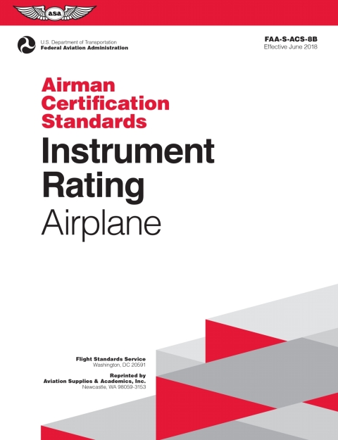 Instrument Rating Airman Certification Standards - Airplane 
