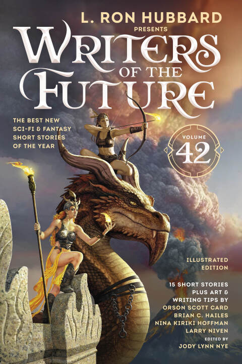Cover image for book L. Ron Hubbard Presents Writers of the Future Volume 42: Illustrated