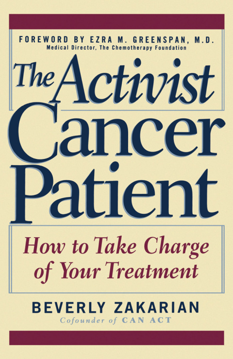Cover image for book The Activist Cancer Patient