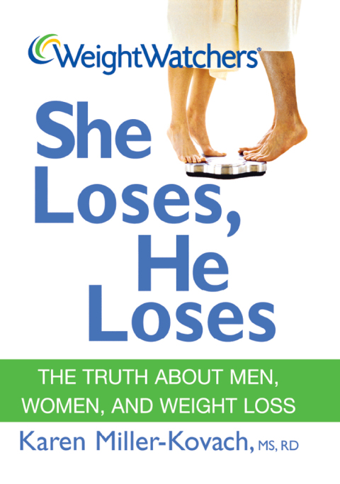 Cover image for book Weight Watchers She Loses, He Loses