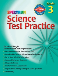 صورة الغلاف: Science Test Practice, Grade 3 9780769680637