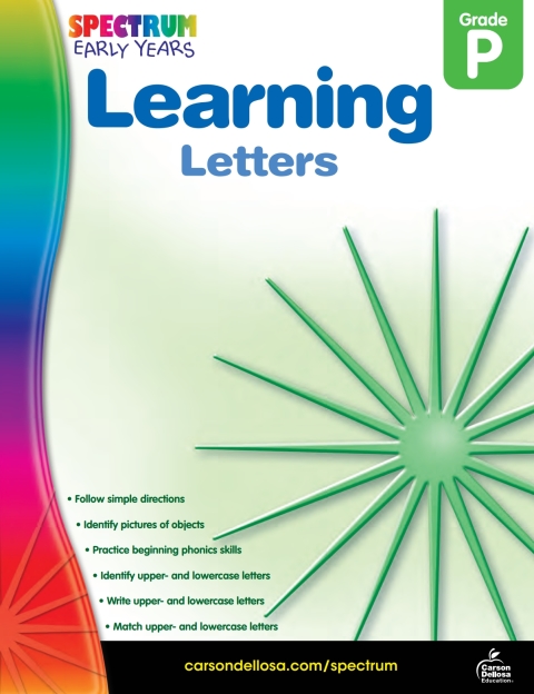 Cover image for book Learning Letters, Grade PK
