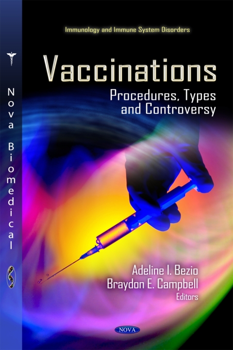 Cover image for book Vaccinations: Procedures, Types and Controversy