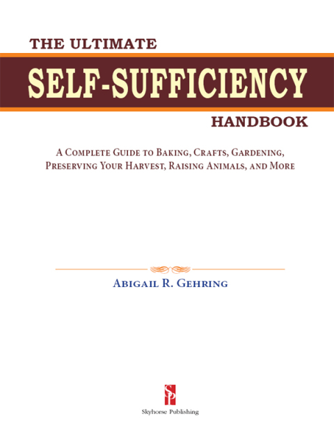 Cover image for book The Ultimate Self-Sufficiency Handbook