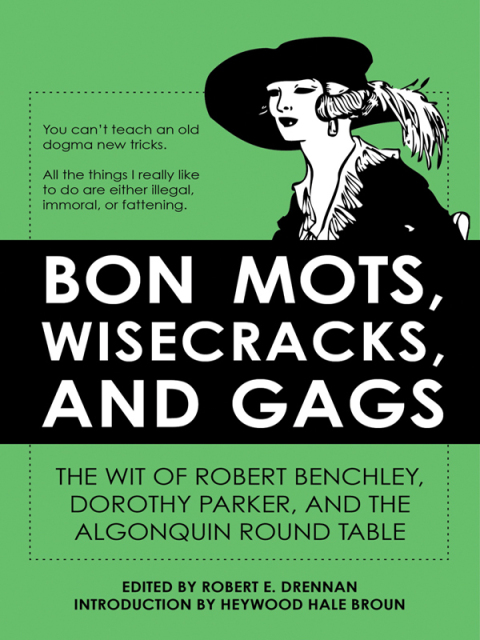 Cover image for book Bon Mots, Wisecracks, and Gags