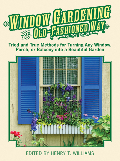 Cover image for book Window Gardening the Old-Fashioned Way