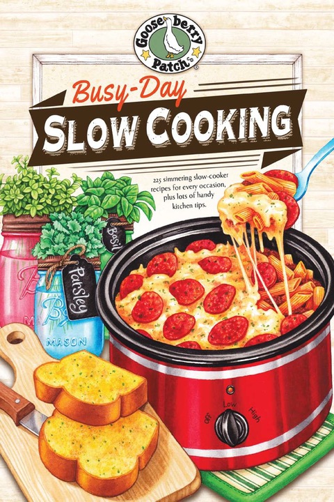 Cover image for book Busy-Day Slow Cooking Cookbook