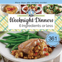 Titelbild: Weeknight Dinners 6 Ingredients or Less 9781620932476
