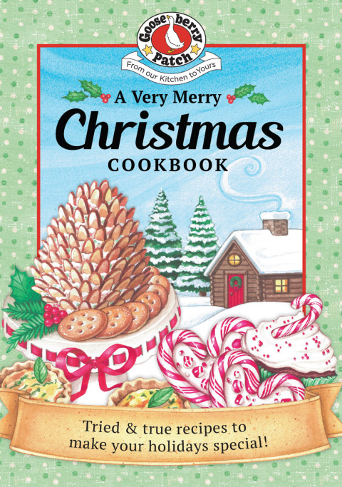Cover image for book A Very Merry Christmas Cookbook
