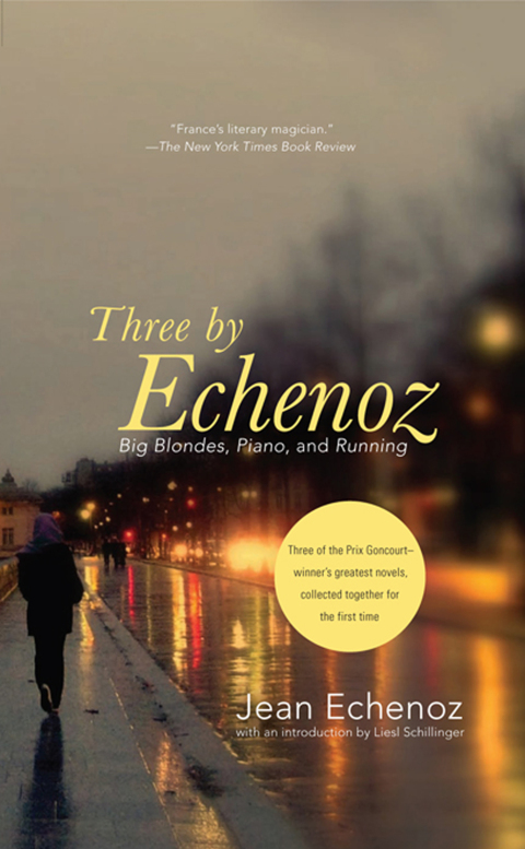 Cover image for book Three By Echenoz