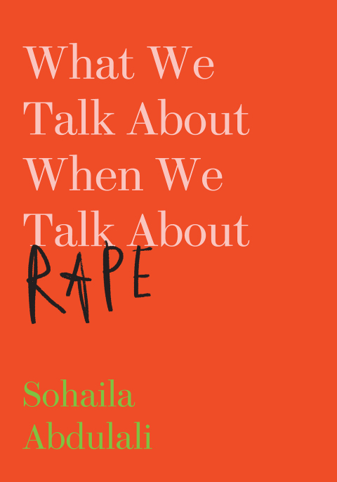 Cover image for book What We Talk About When We Talk About Rape