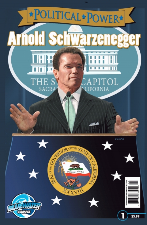 Cover image for book Political Power: Arnold Schwarzenegger
