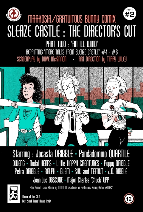 Cover image for book Sleaze Castle: The Director's Cut Vol #2
