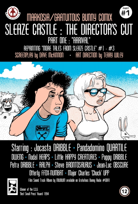 Cover image for book Sleaze Castle: The Director's Cut Vol #1