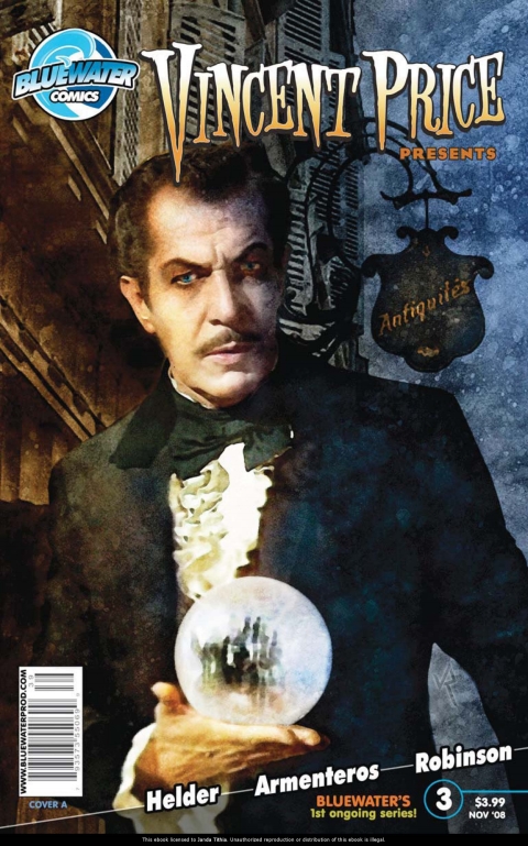 Cover image for book Vincent Price Presents #03