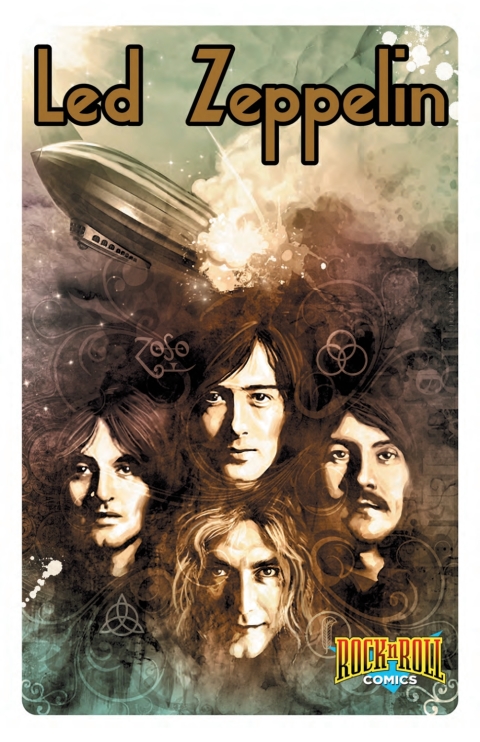 Cover image for book Rock and Roll Comics: Led Zeppelin