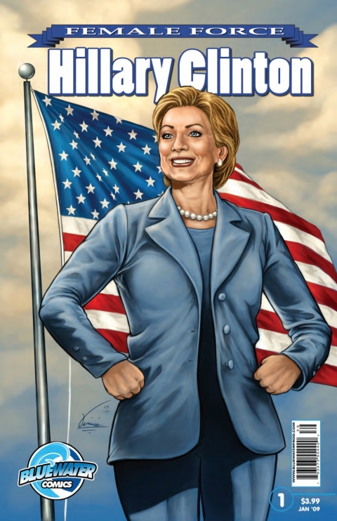 Cover image for book Female Force: Hillary Clinton